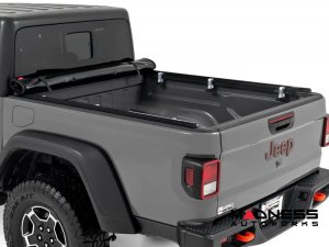 Jeep Gladiator JT Bed Cover - Roll Up - Rough Country - Soft Jeep Gladiator JT Bed Cover - Roll Up - Rough Country - Soft